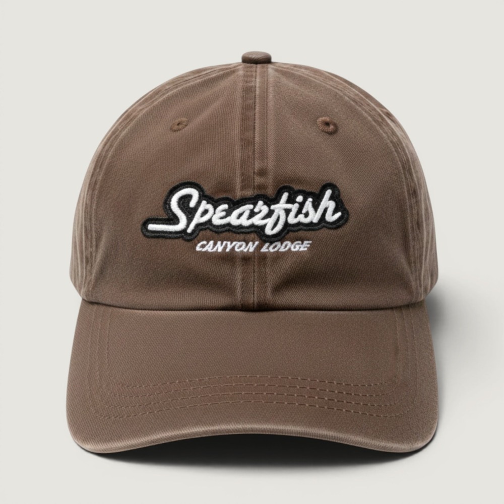 Spearfish Canyon Lodge Hat Brown Ahead Headgear South Dakota‎ Baseball Cap